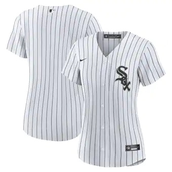 womens nike white chicago white sox home replica team jerse